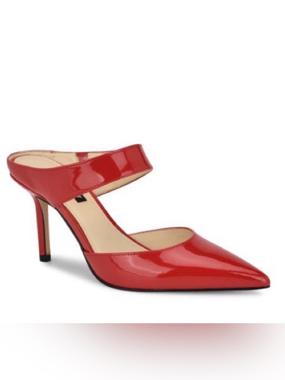 Nine West Red Patent Mary Jane Pump